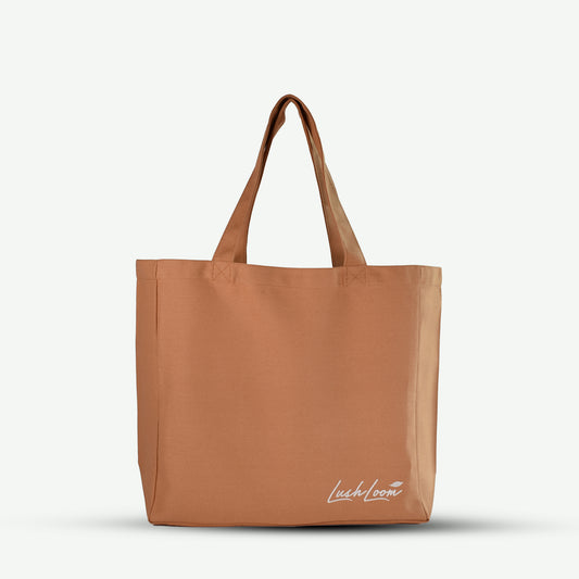 Cotton Tote bags for Grocery - Brown